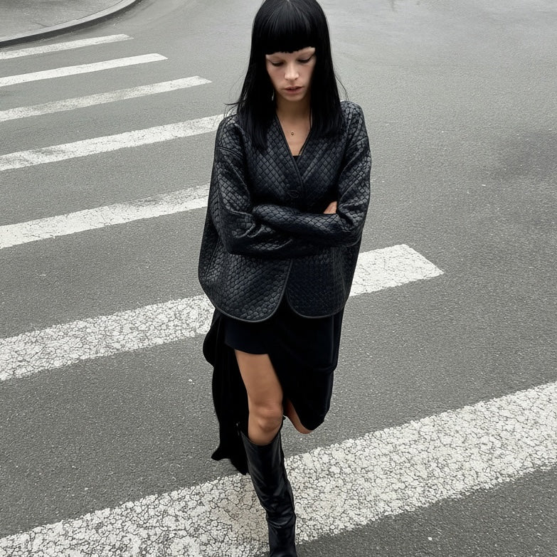 Black Shearling Jacket