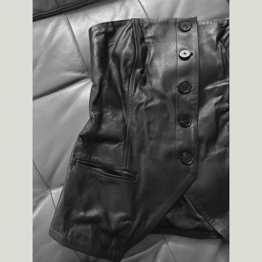 The Hudson Leather Bustier