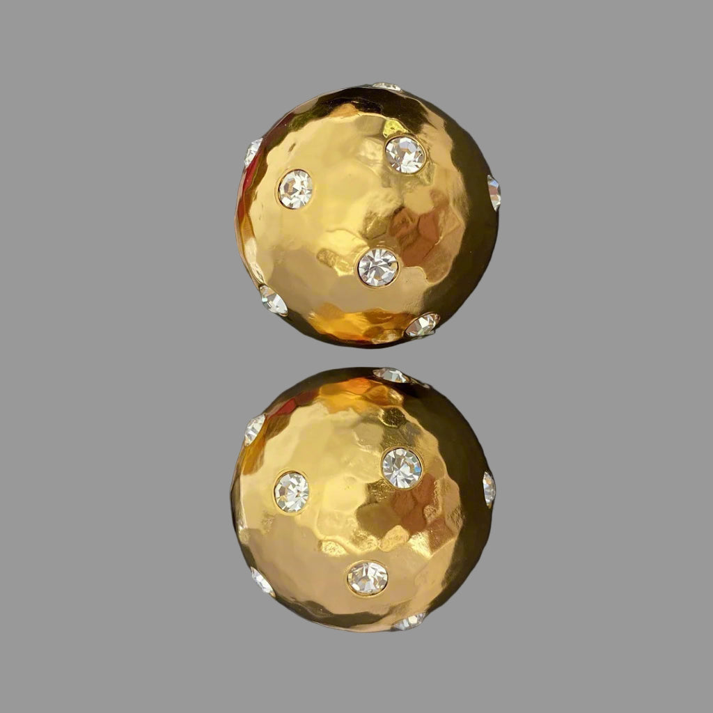 The Studded Sphere Earrings