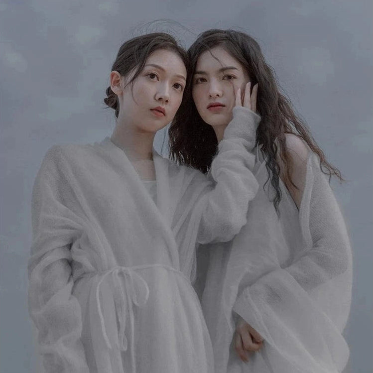 Ultrafine Supersoft Baby Mohair + Merino Cloud Duster Sweater