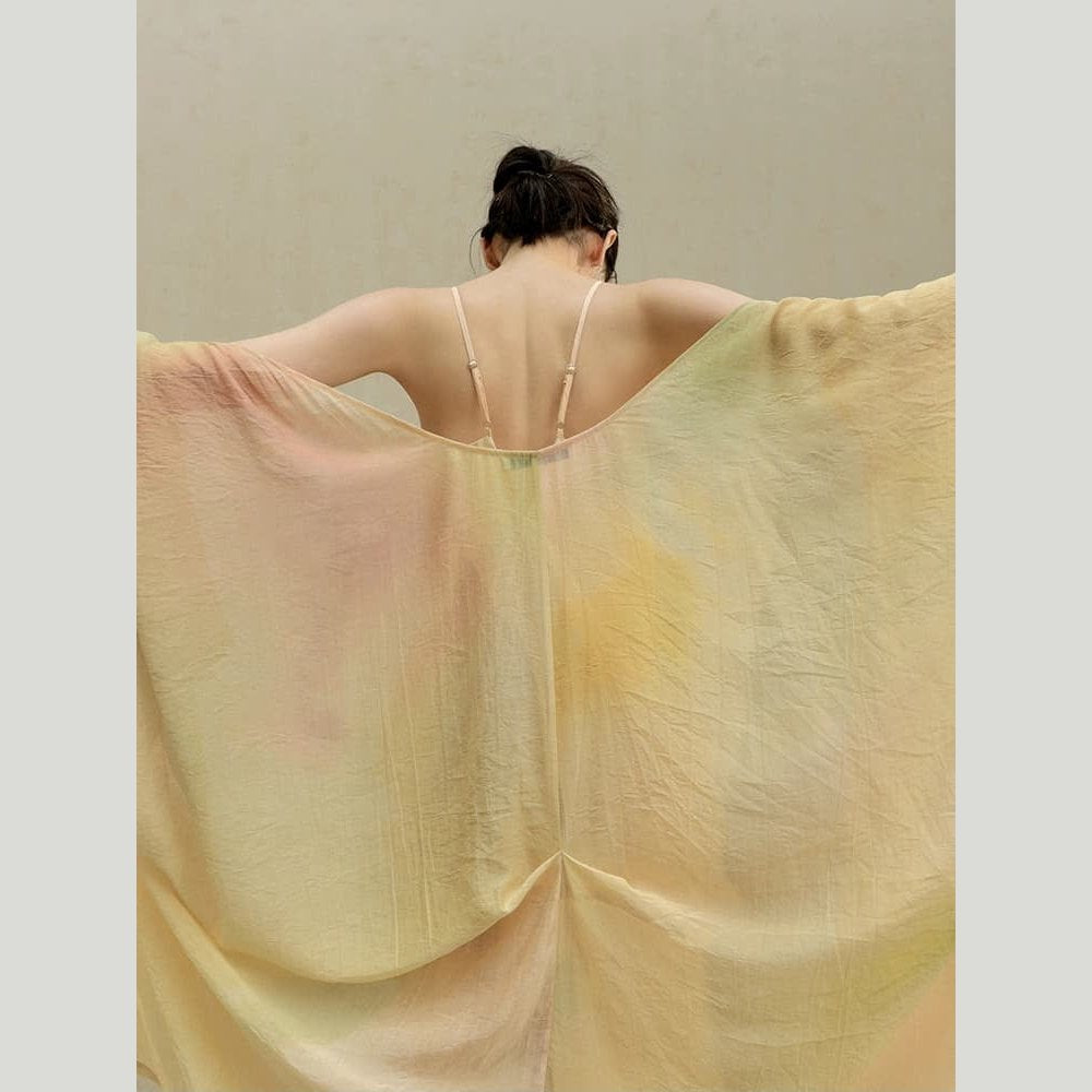 The Watercolor Drape Abaya