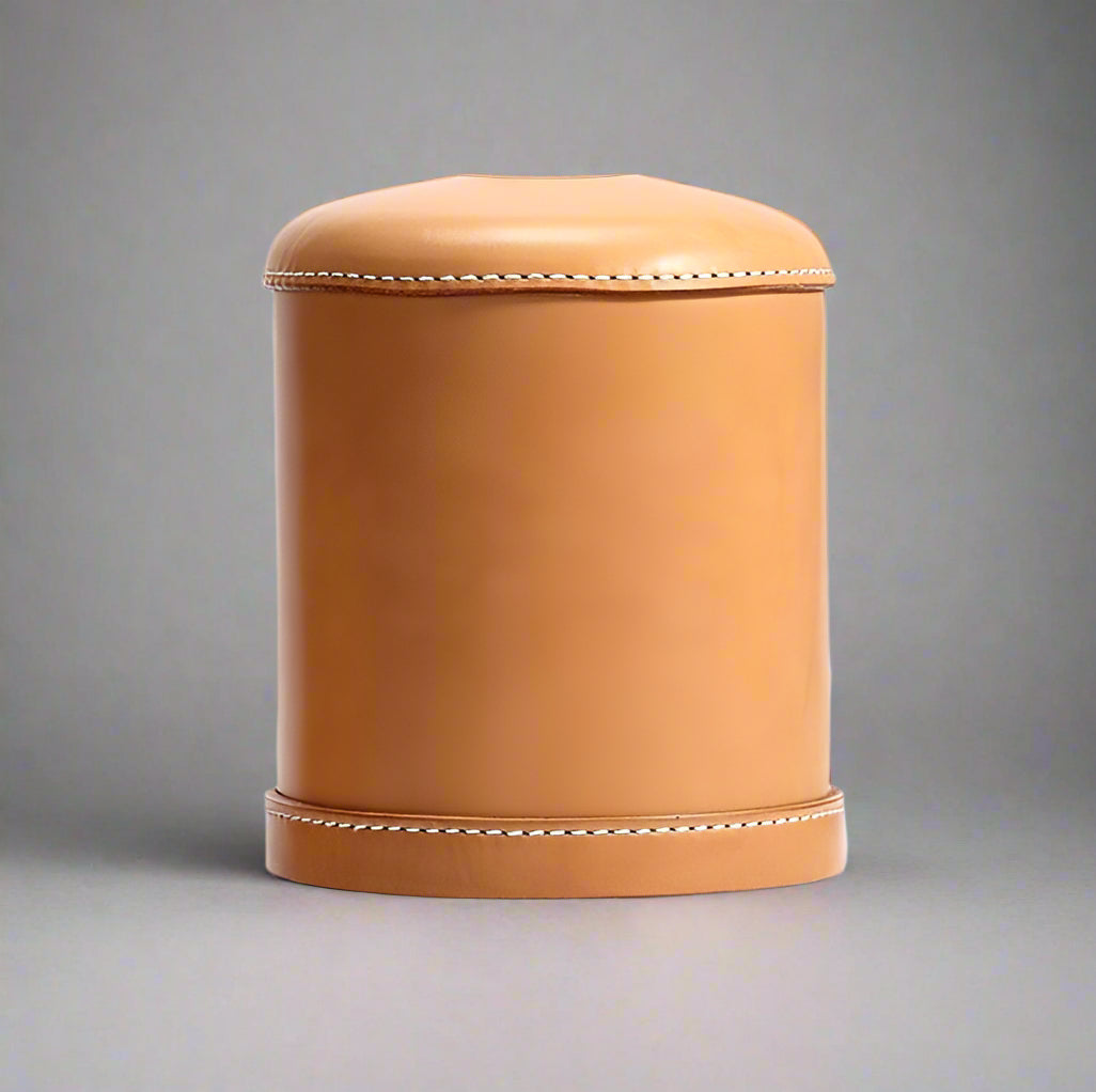 Vegetable-Tanned Cowhide Gas Canister Cover