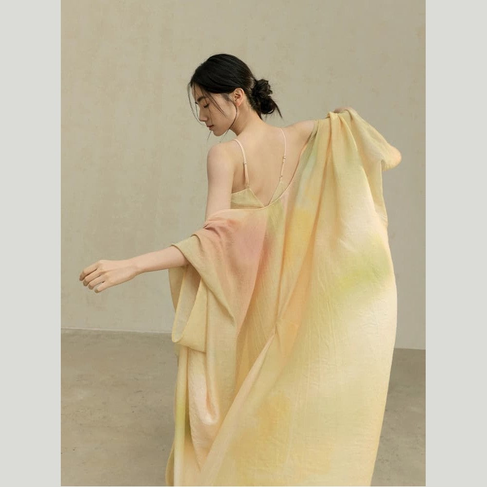 The Watercolor Drape Abaya