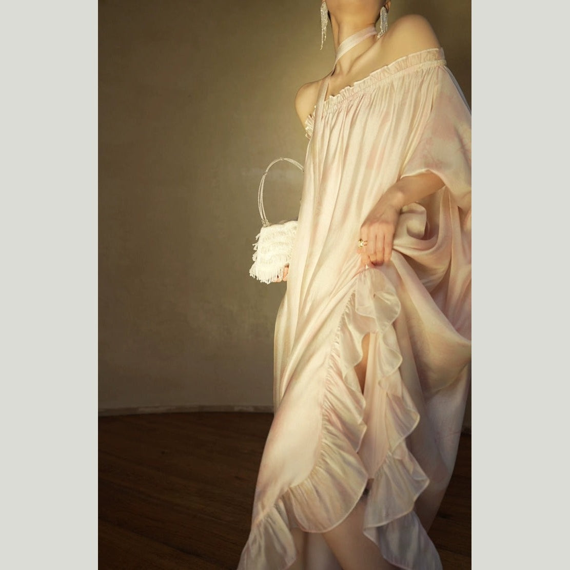 La Brise Rose Maxi Dress