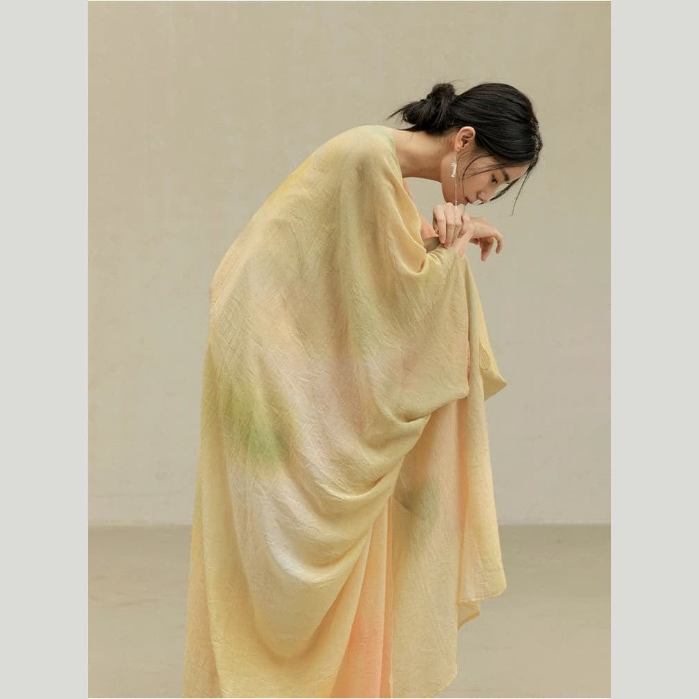 The Watercolor Drape Abaya