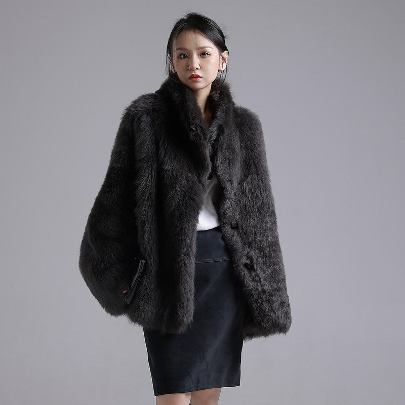 The Cropped Tuscan Fur Jacket