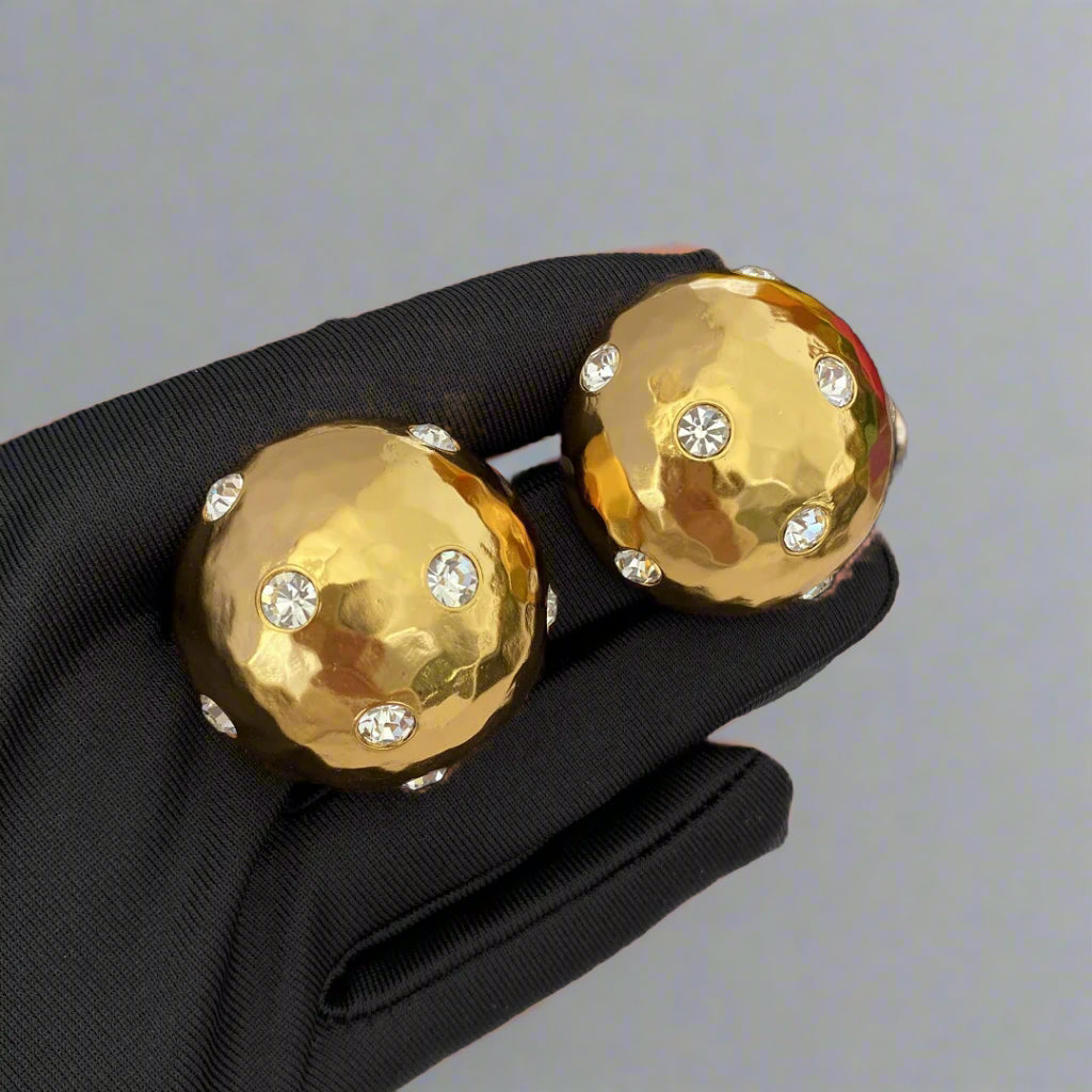 The Studded Sphere Earrings