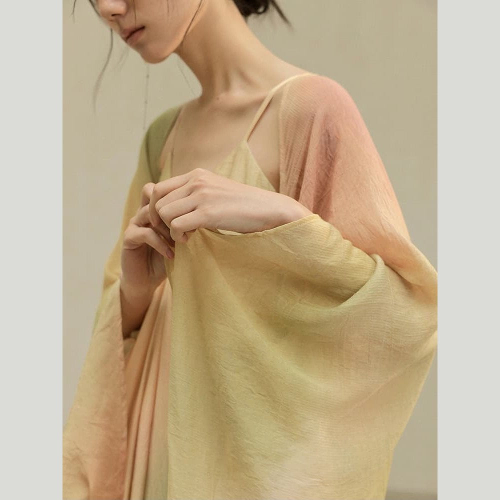 The Watercolor Drape Abaya