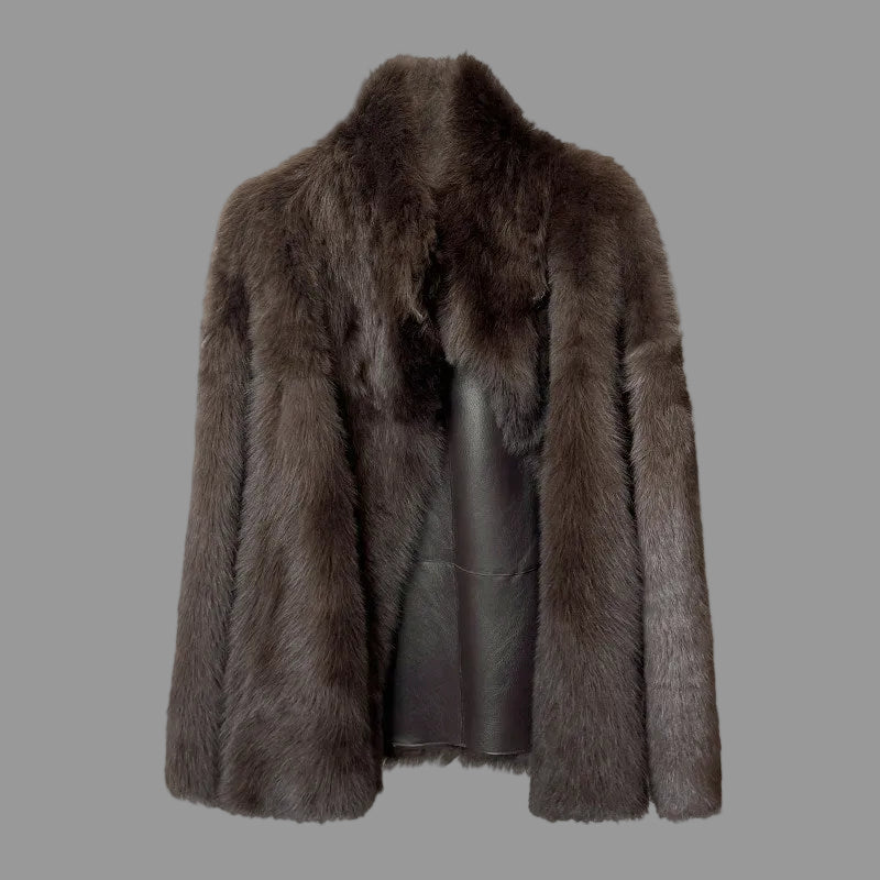 The Cropped Tuscan Fur Jacket