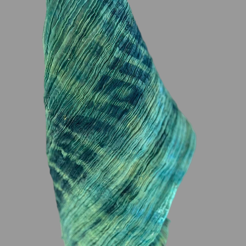 Emerald Mulberry Silk Mermaid Dress