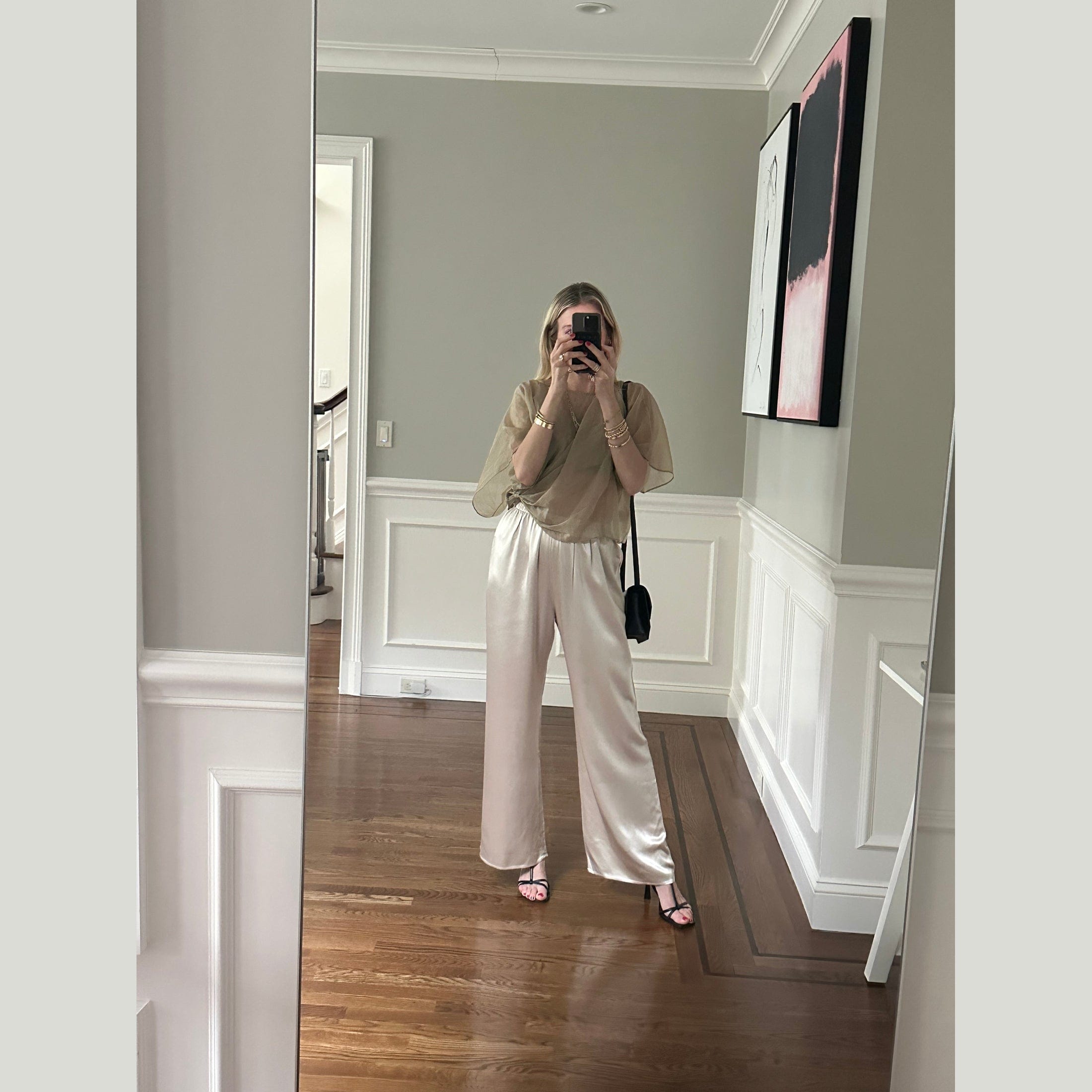 Origami Sheer Top & Pants