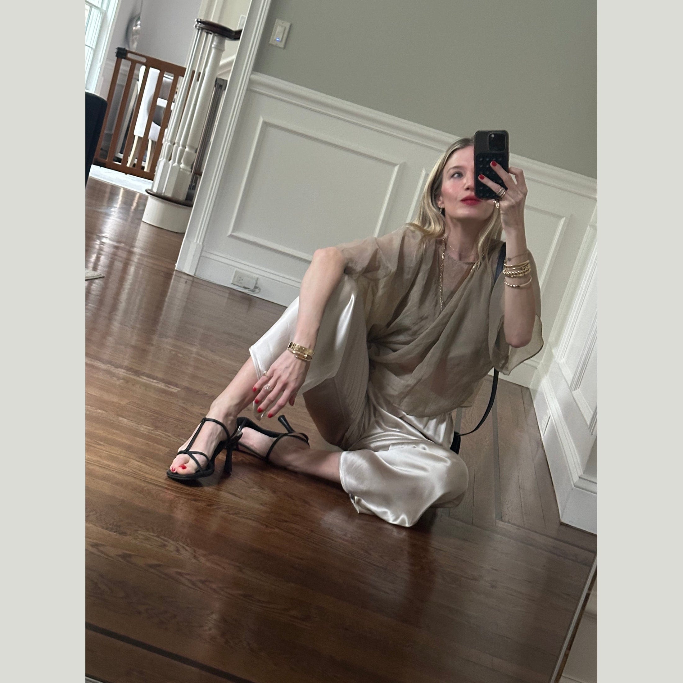 Origami Sheer Top & Pants