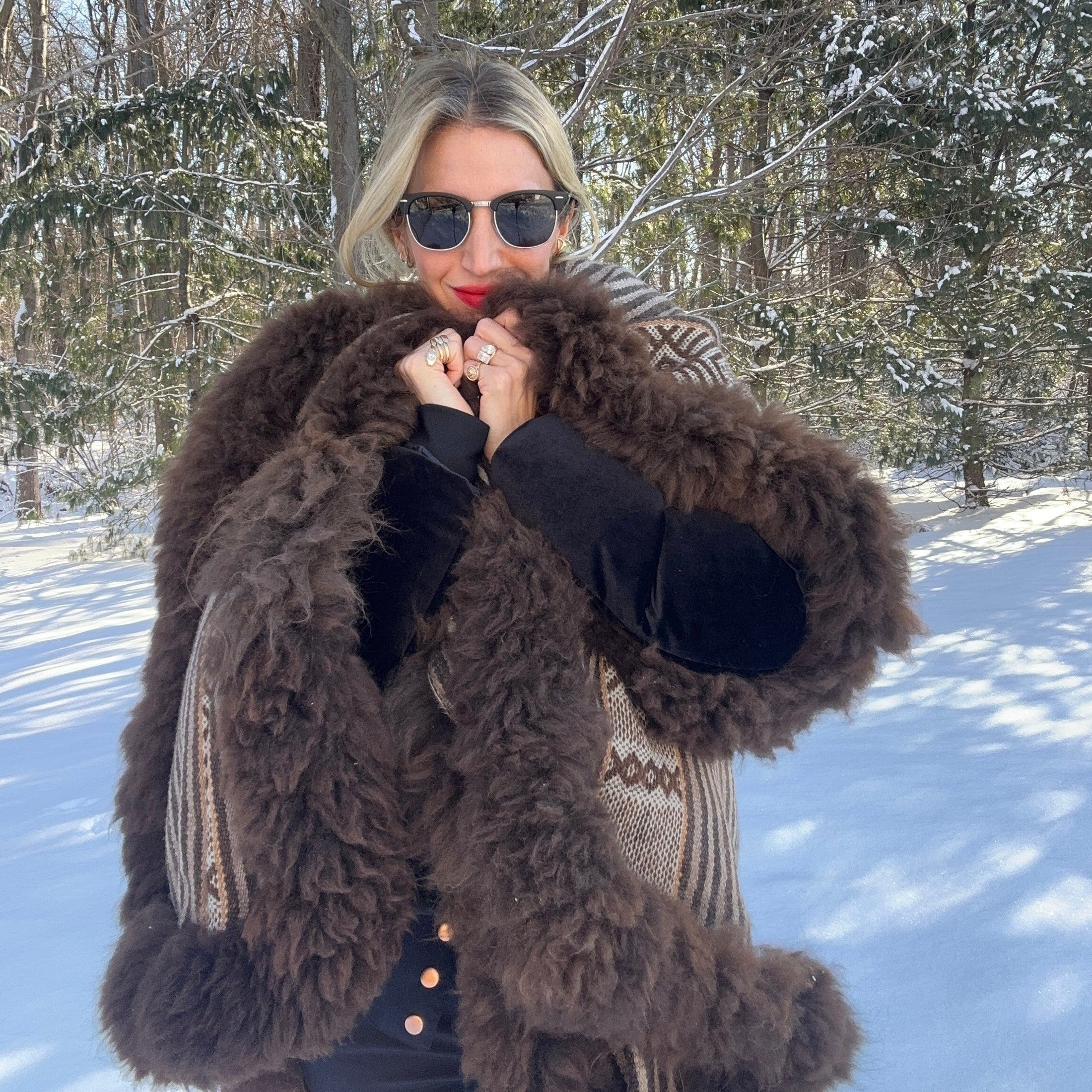 Marisol Heritage Baby Alpaca Wool Cape