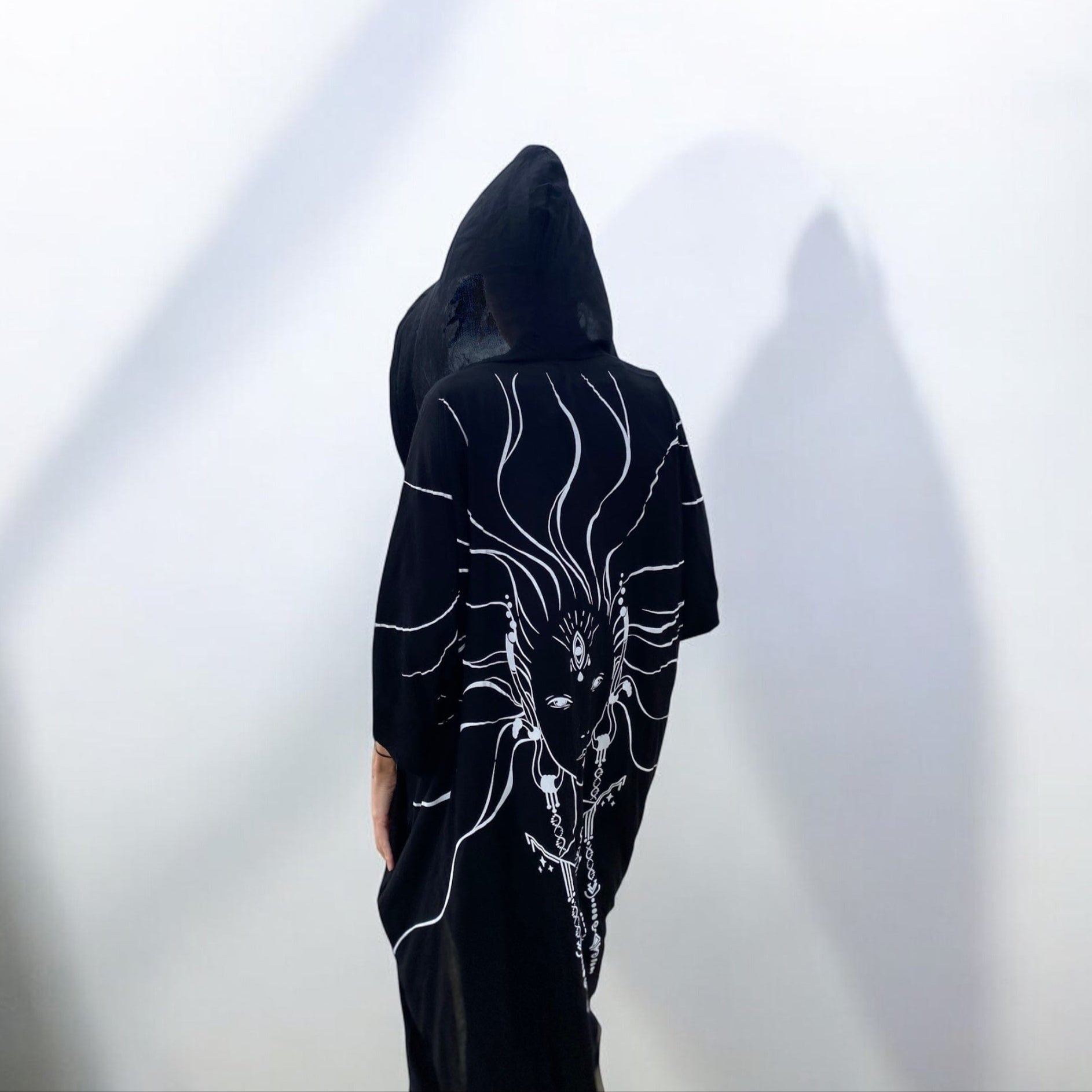 Wandering Monk Kimono – Ethical Artwear in Motion