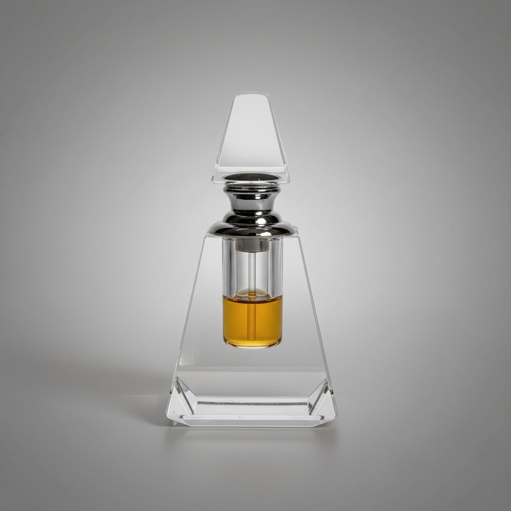 Elixir of Rose — Bulgarian rose oil in a cut-crystal bottle