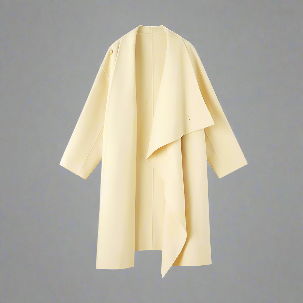 Buttermilk Scarf Coat