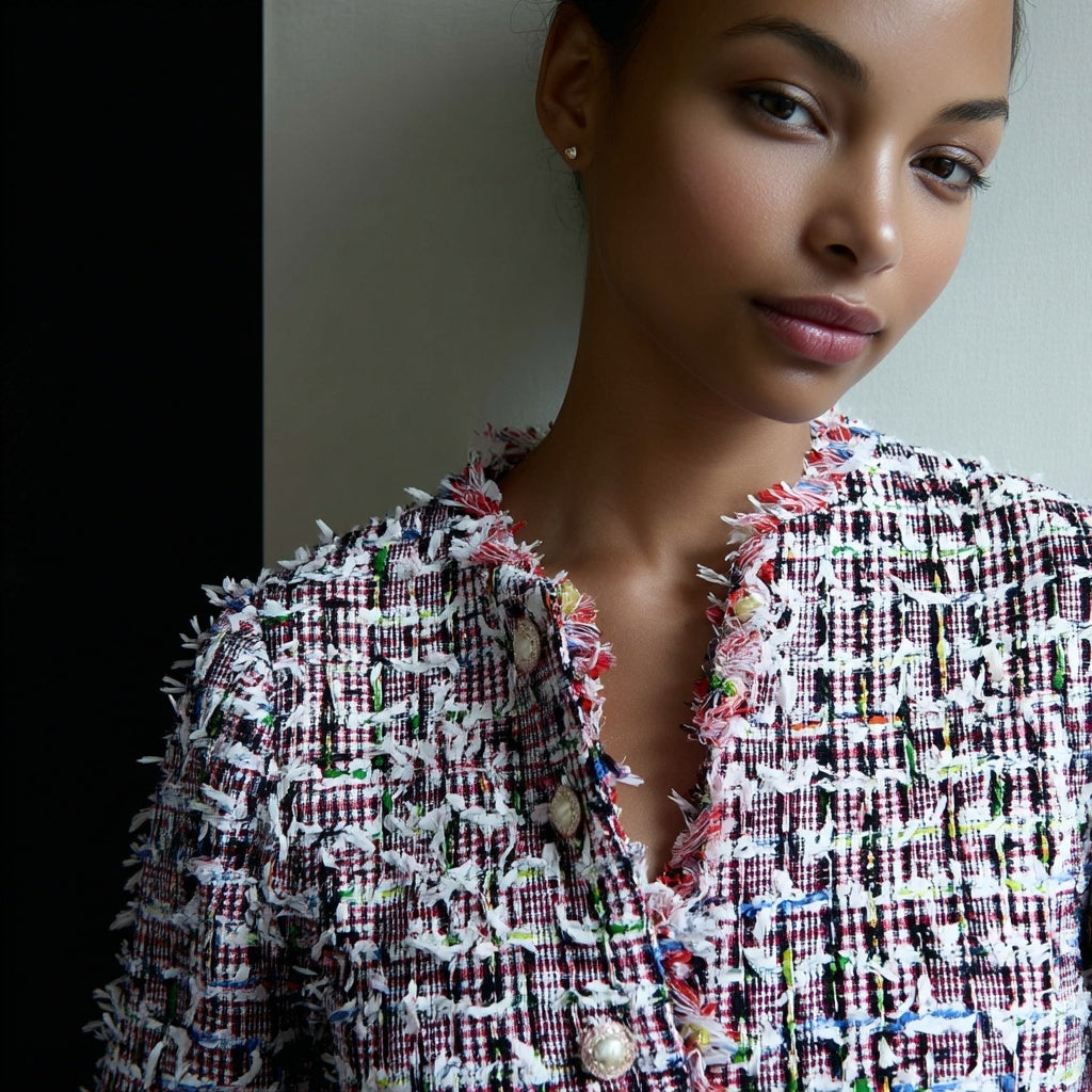 cropped tweed jacket