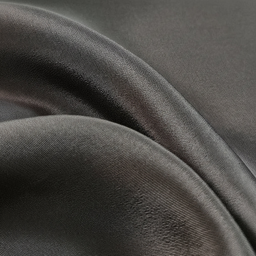 Smoke Heavy Crepe Silk Pants, 30mm