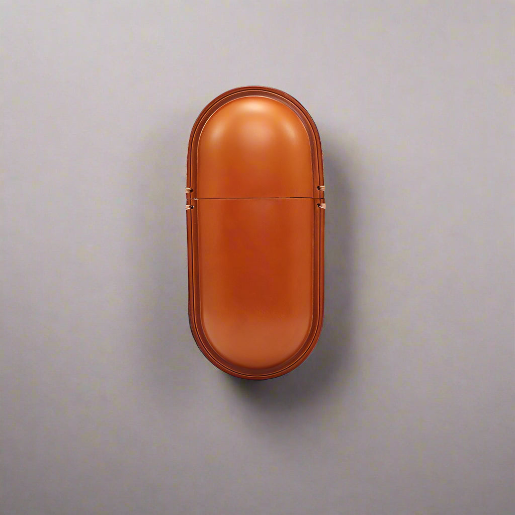 Italian Leather Glasses Case
