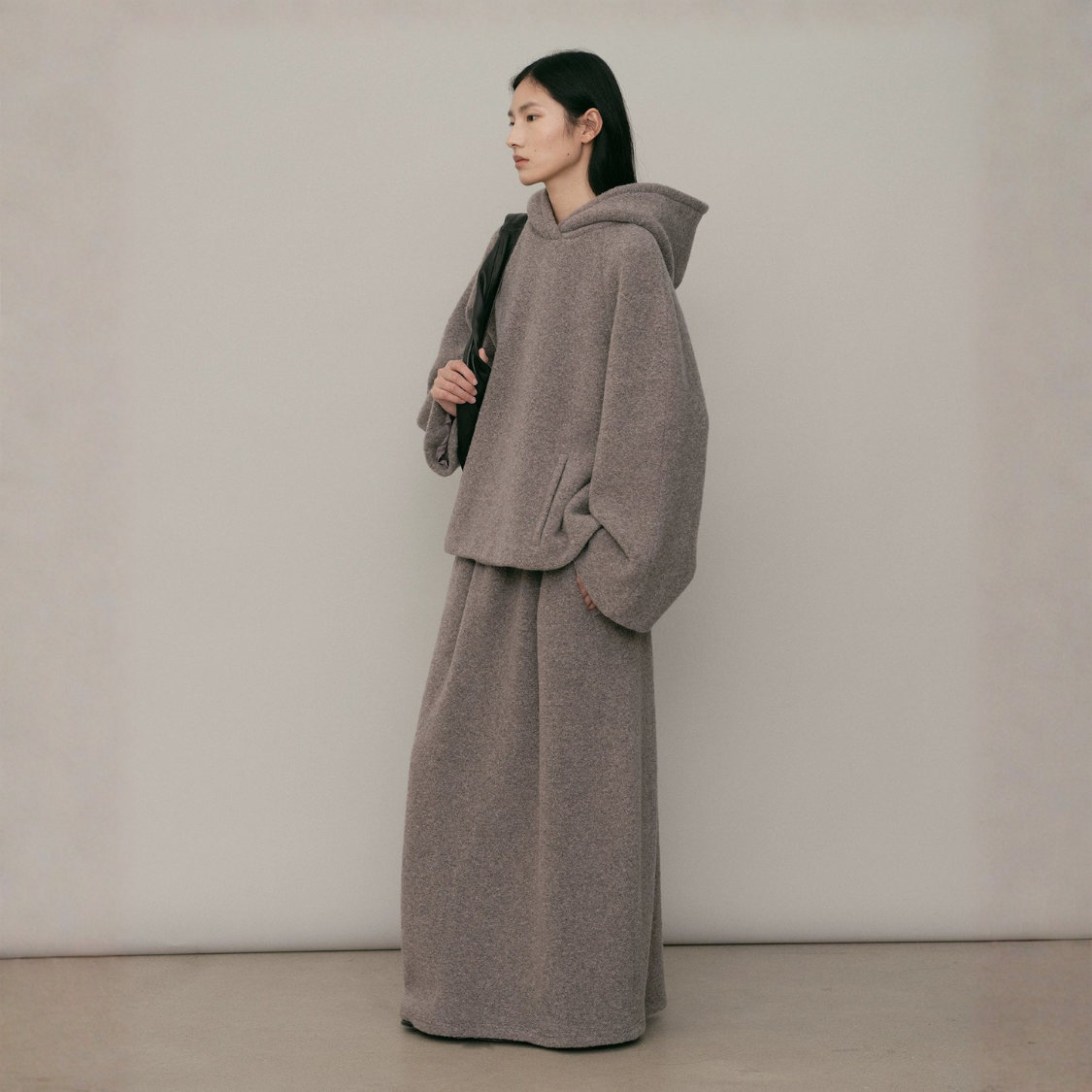 modest skirt and top set