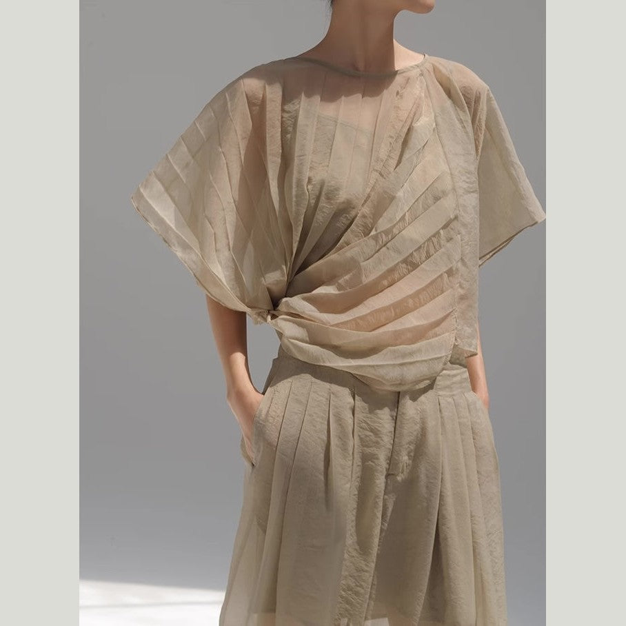 Origami Sheer Top & Pants