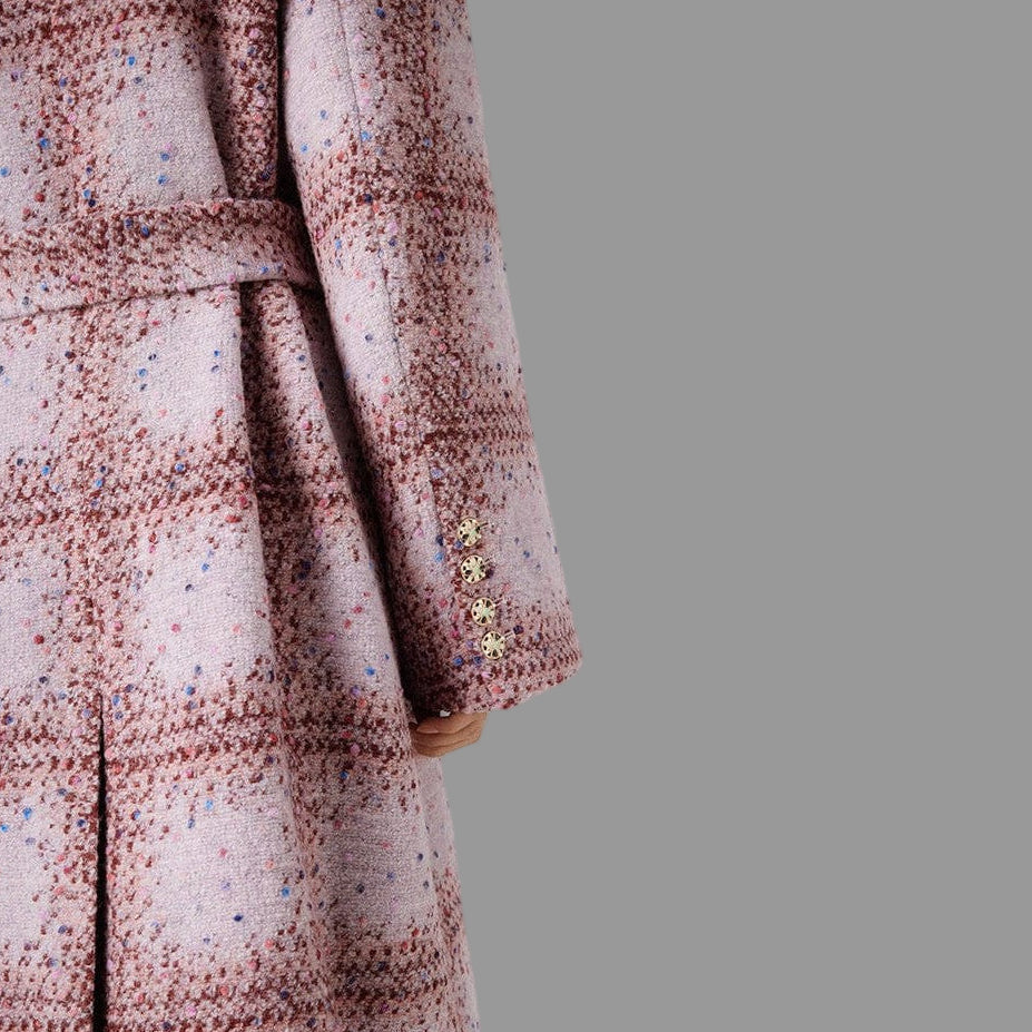 pink tweed jacket