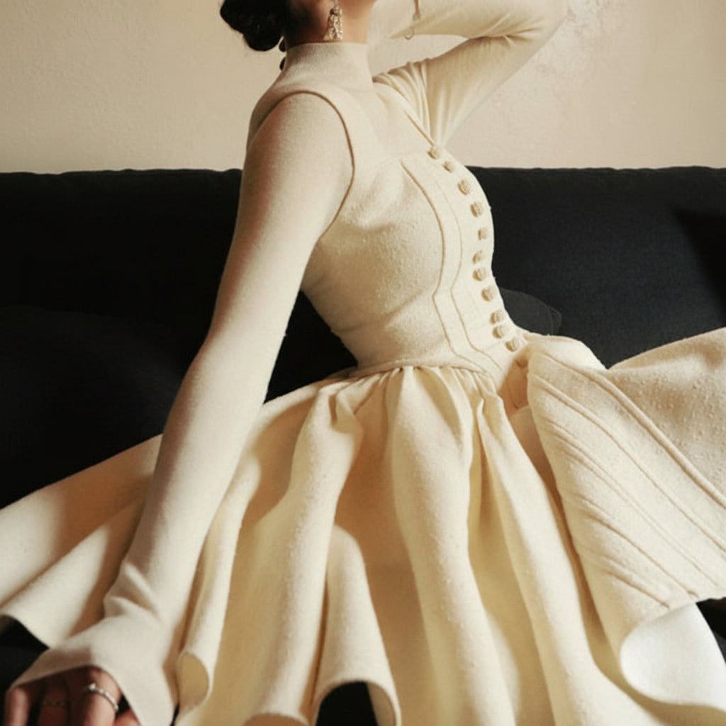 Ivory Ballerina Bride Dress