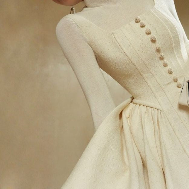 Ivory Ballerina Bride Dress