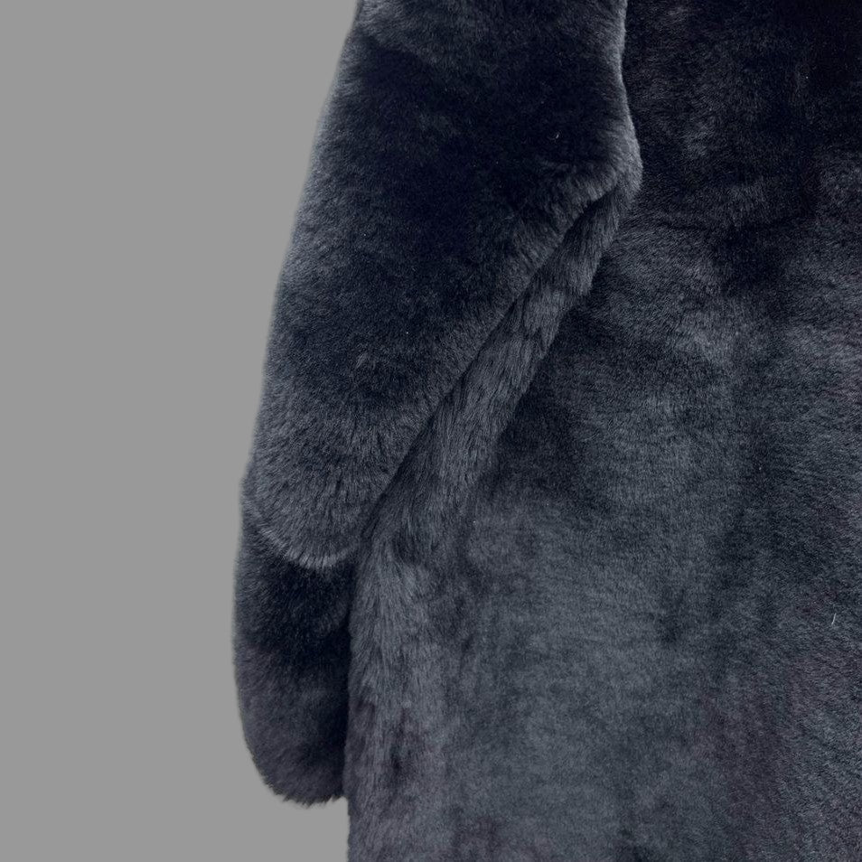 The Black Shearling Coat — Timeless Craft