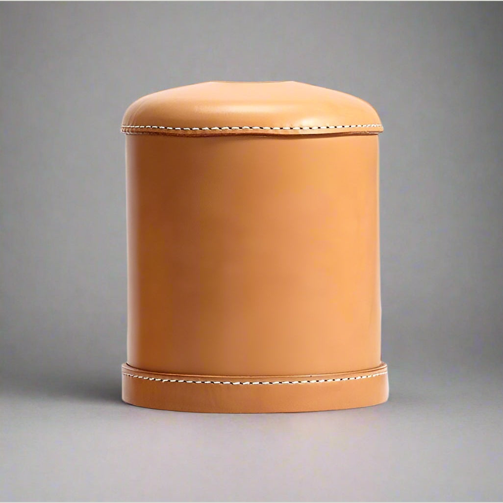 Vegetable-Tanned Cowhide Gas Canister Cover