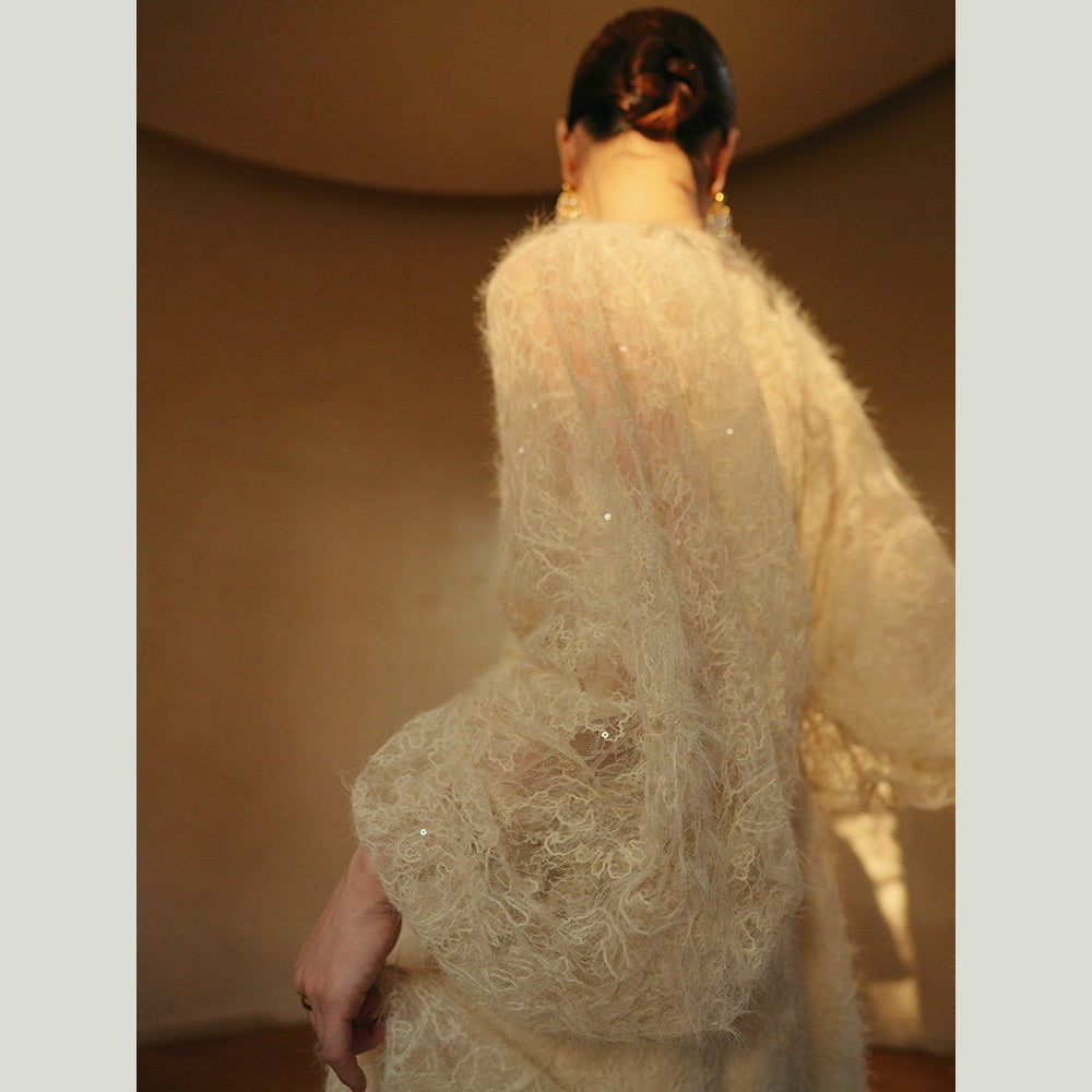 white rehearsal dinner dress