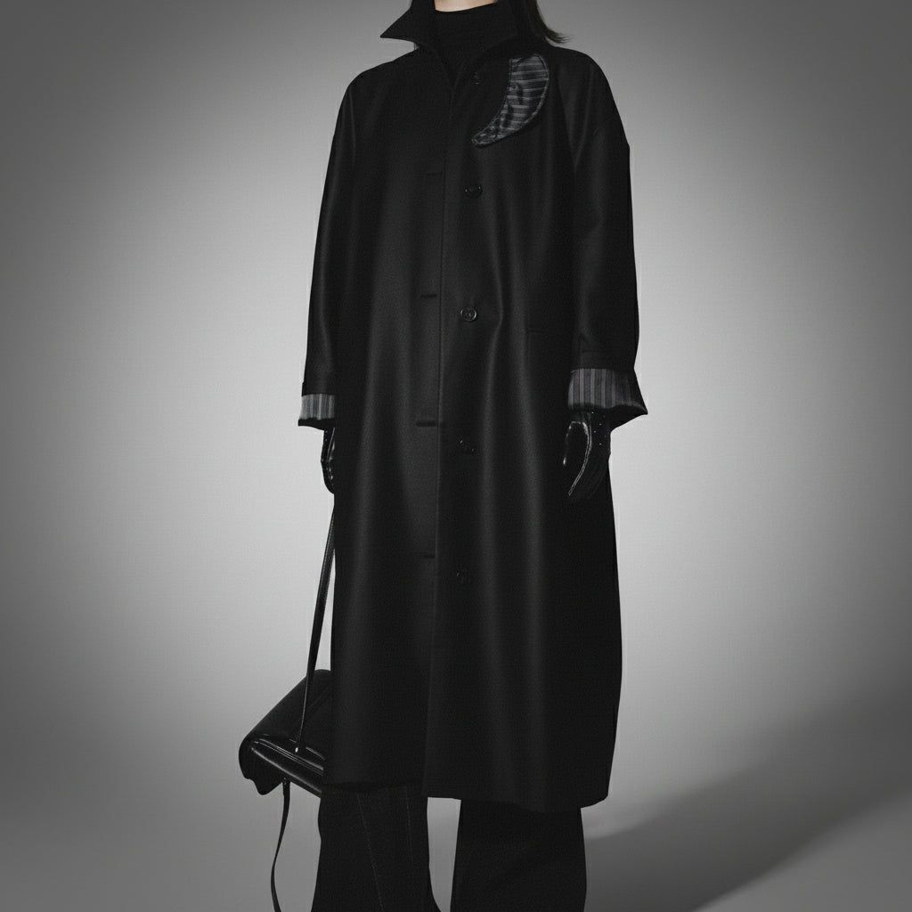 womens black coat coats