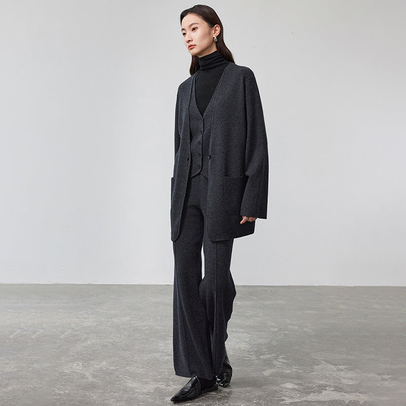 Composure Wool Knitwear Set