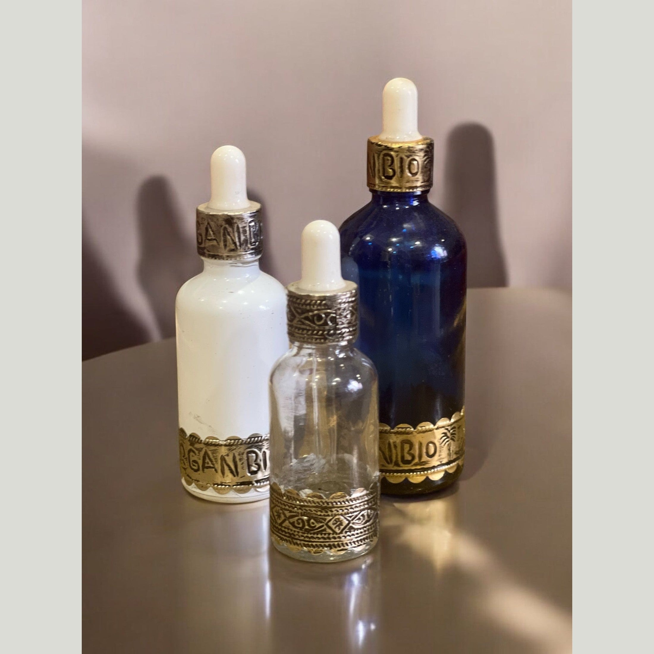 Pure Radiance Oil—an organic blend of argan oil, saffron, coffee, and chamomile for clear, glowing skin.