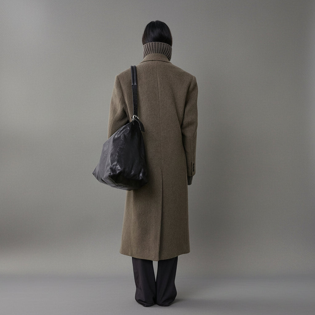 Blazer abaya back view