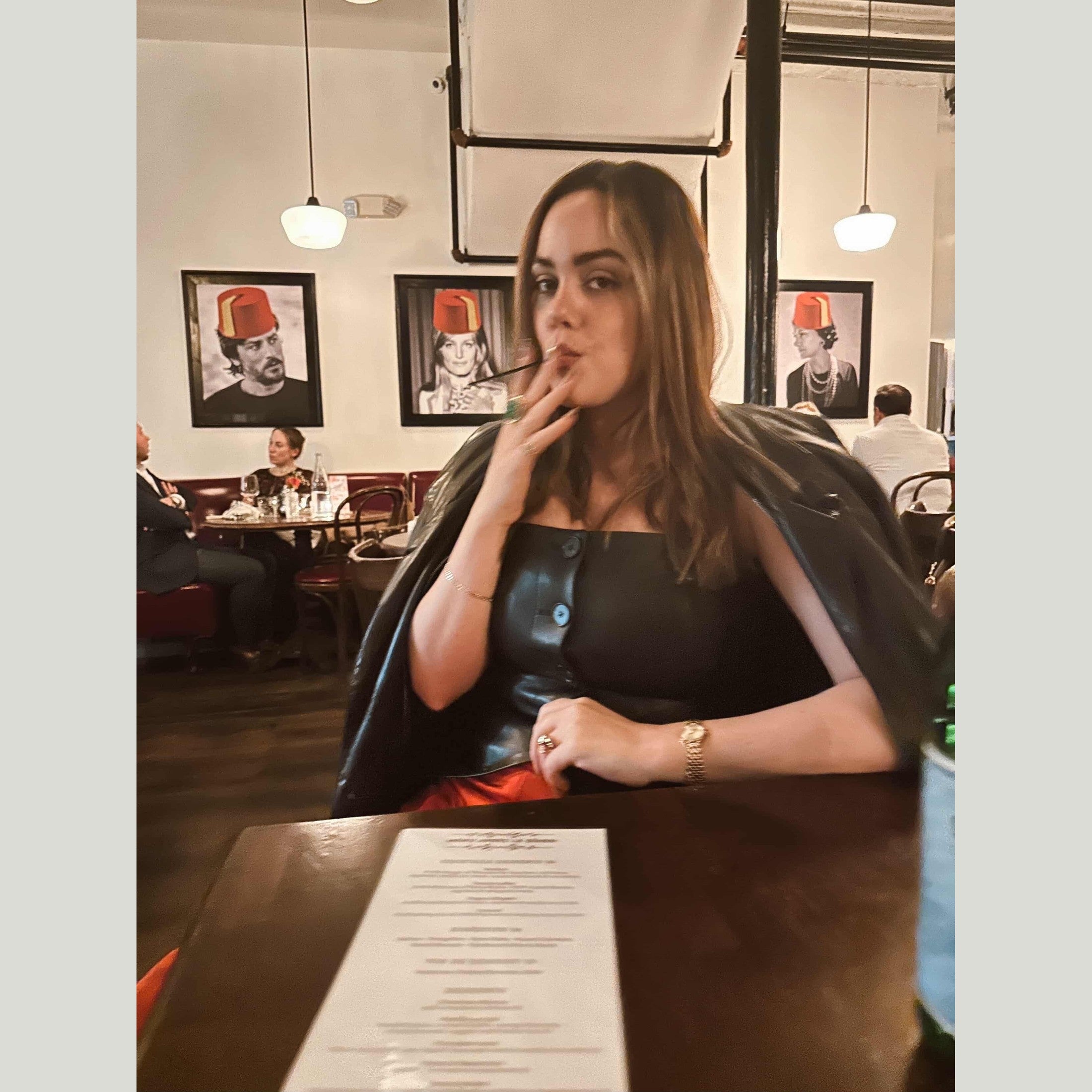 The Hudson Leather Bustier