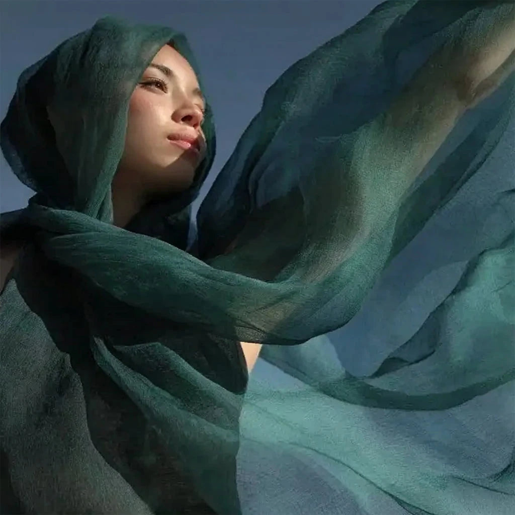 Emerald Green Cashmere Scarf
