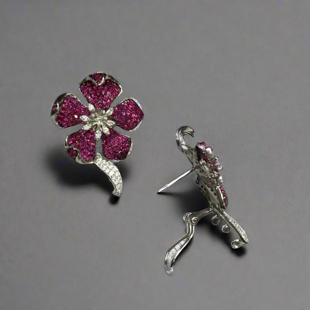 The Bouganvilla Earrings