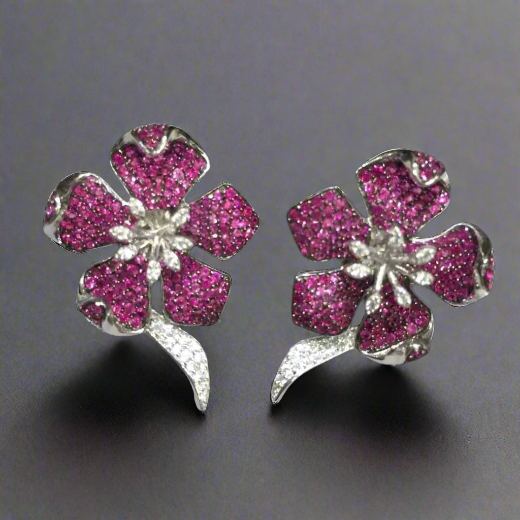 The Bouganvilla Earrings