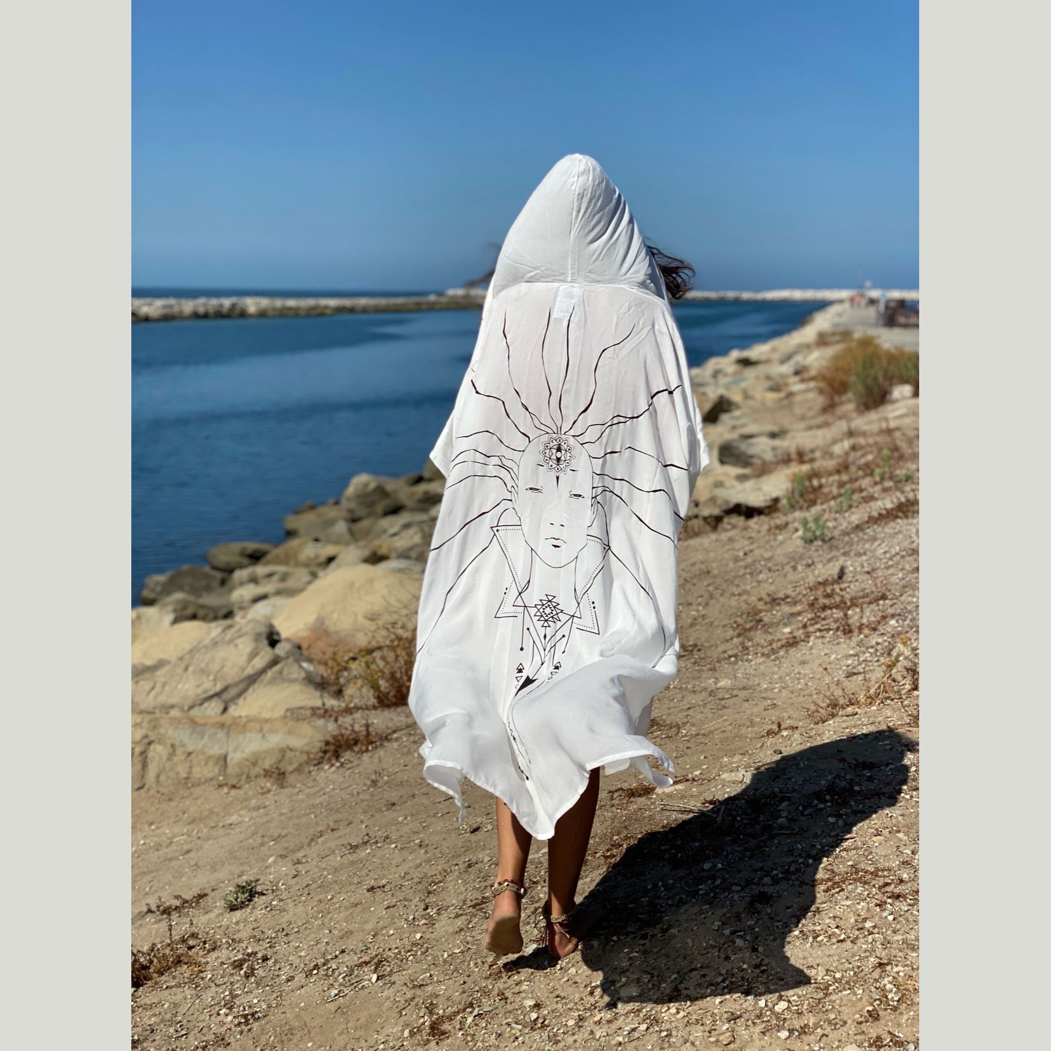 Wandering Monk Kimono – Ethical Artwear in Motion