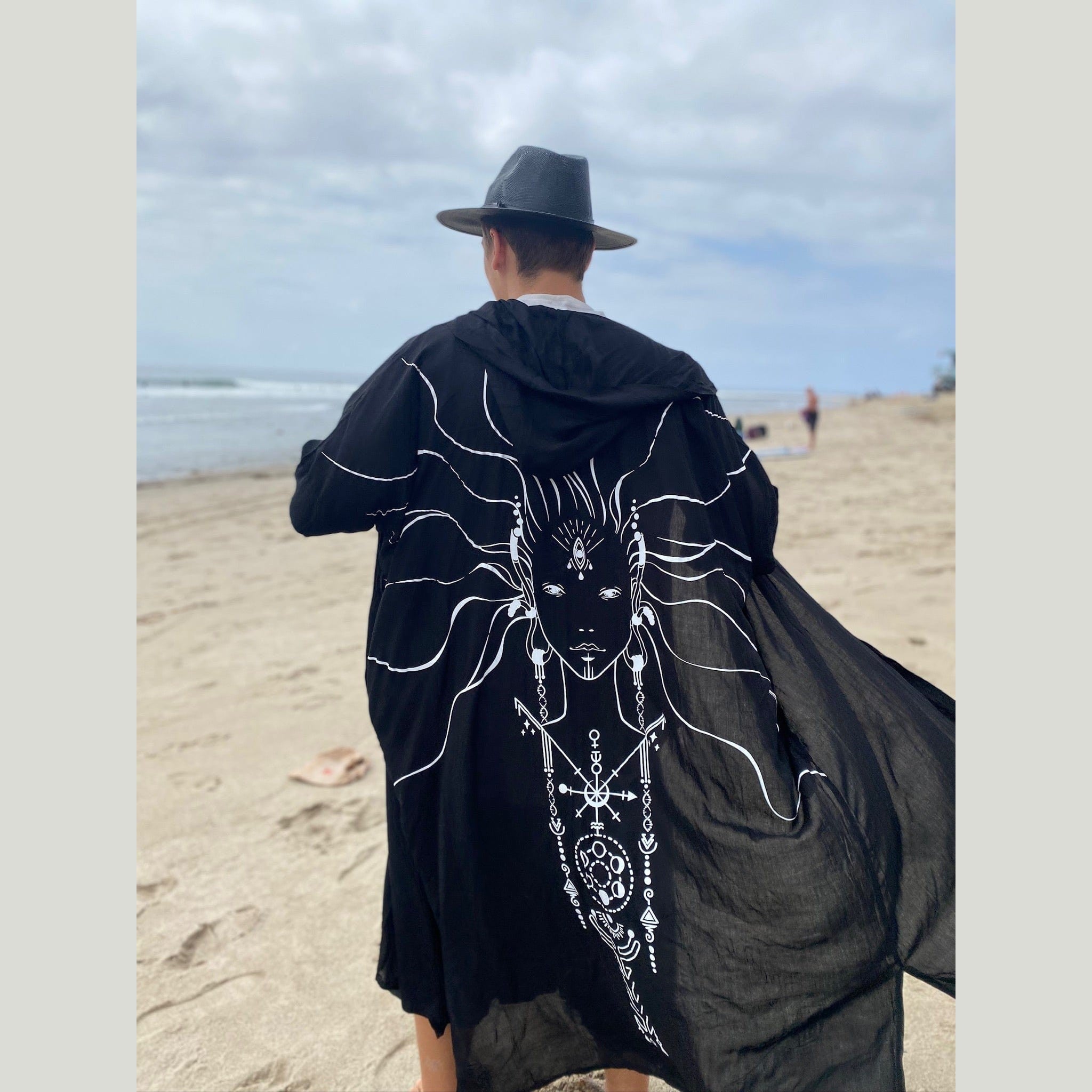 Wandering Monk Kimono – Ethical Artwear in Motion