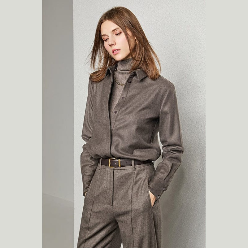 Italian Velvet Worsted Wool Suiting - Blazer, Vest & Trousers in Matte-Soft Finish