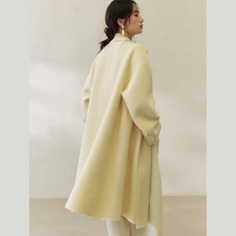 The Buttermilk Scarf Coat