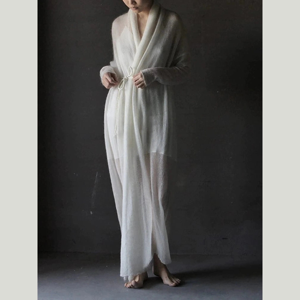 Ultrafine Supersoft Baby Mohair + Merino Cloud Duster Sweater