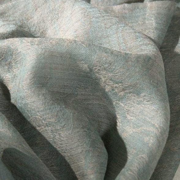 Pure Ultrafine Cashmere Jacquard Scarf - Whisper-Soft, Travel-Ready Luxury