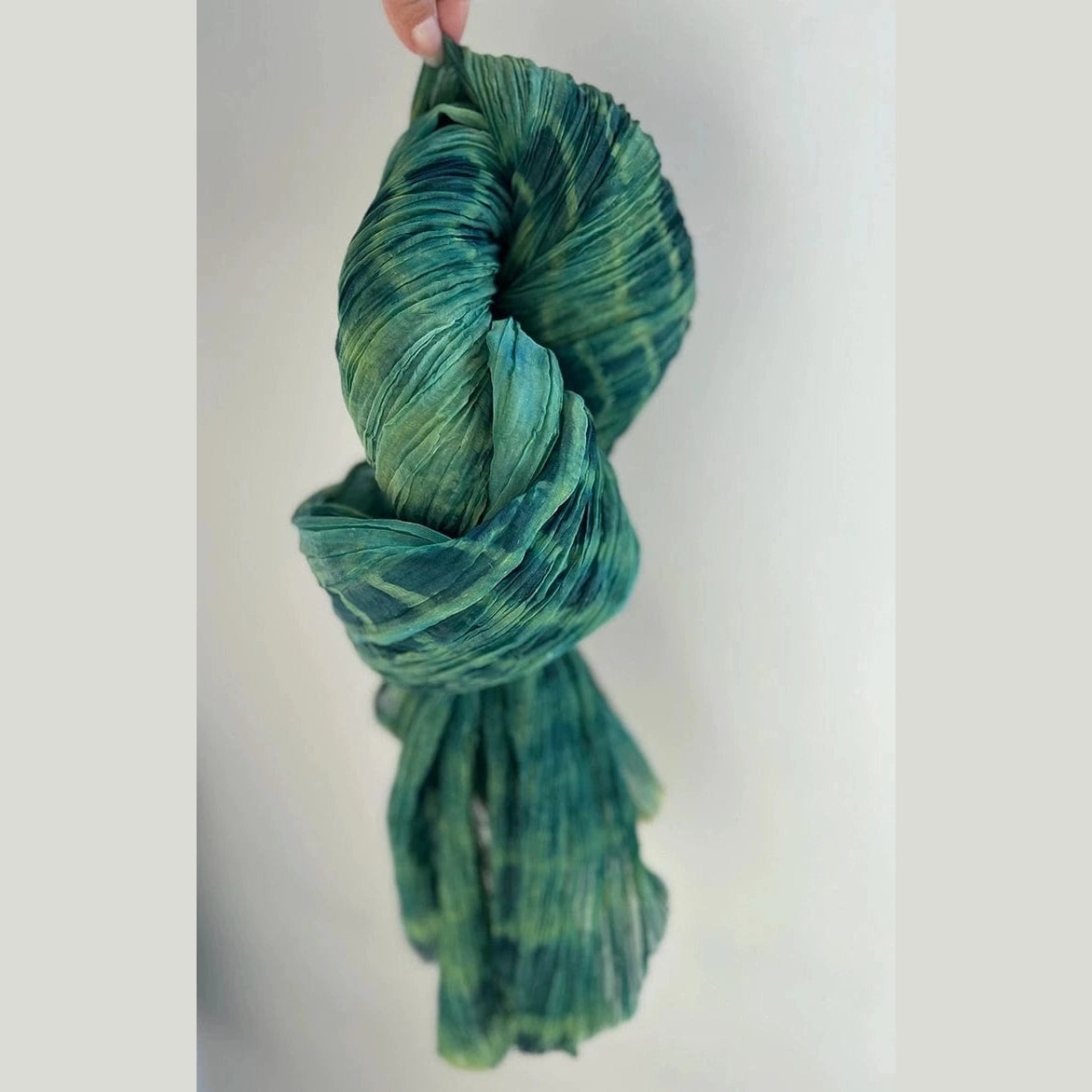 Emerald Mulberry Silk Mermaid Dress