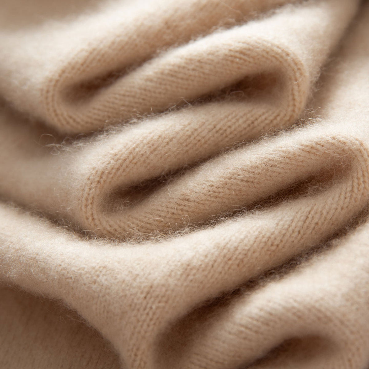 pure cashmere knit, fabric close-up
