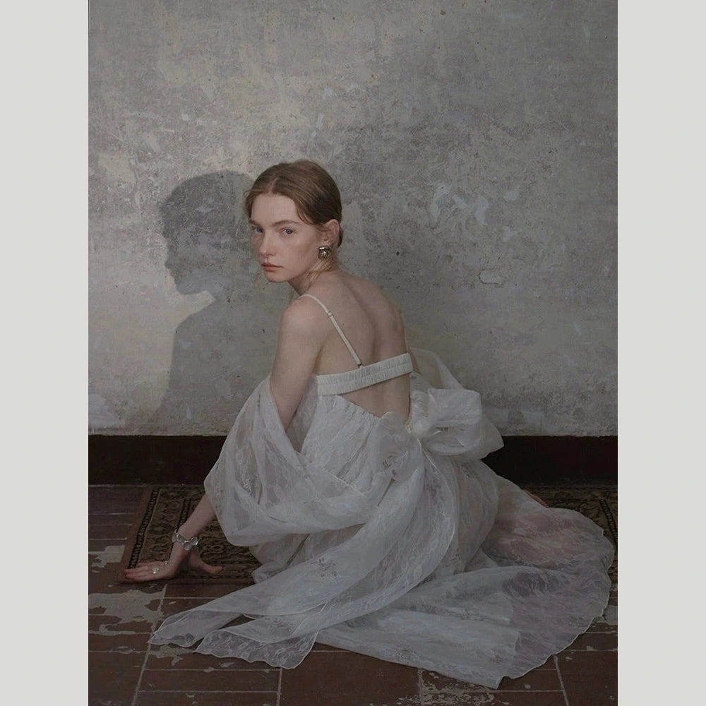 The Organza Bow Dress