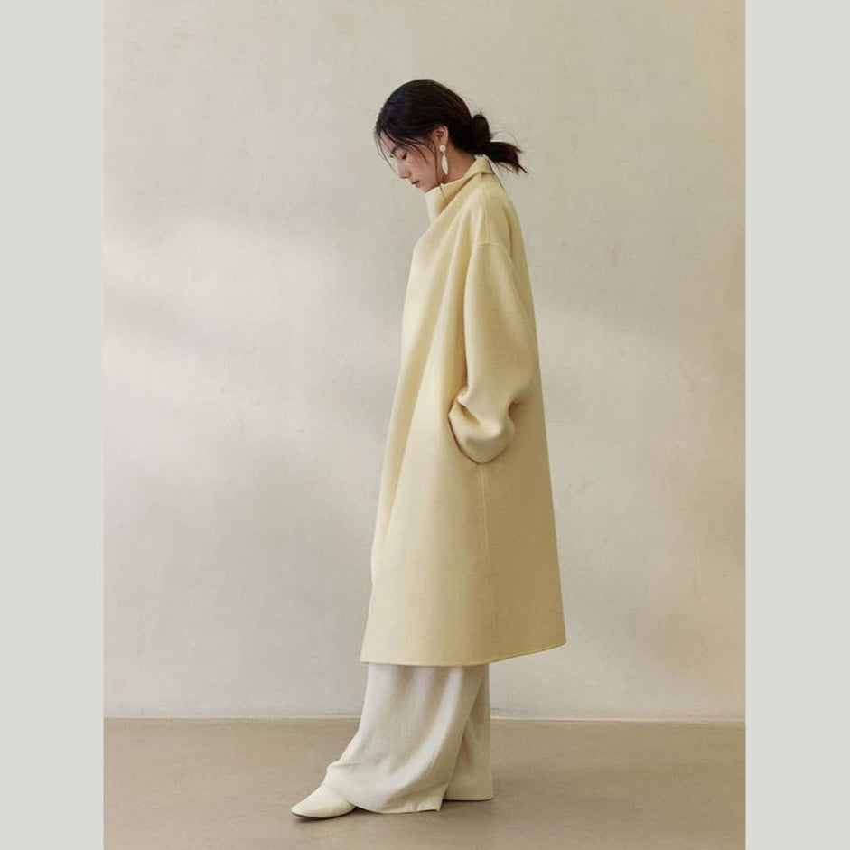 The Buttermilk Scarf Coat