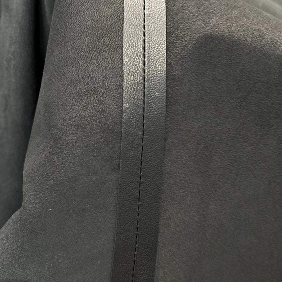 The Napa Leather Sleeveless Midi Dress